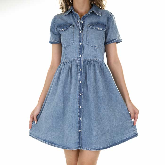 Jeans Shirt Dress